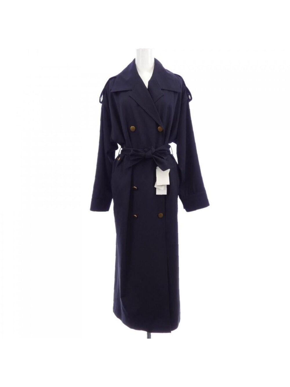 Max Mara Coat Navy
